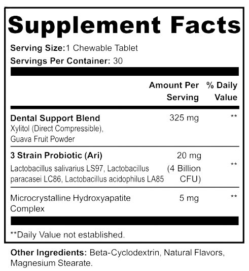 Dental + Oral Health Chewables